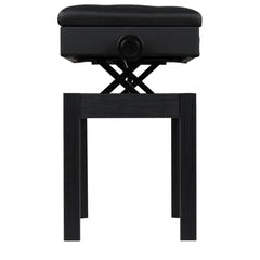 Panca per pianoforte V-TONE PB2 BK – Regolabile 49–57 cm