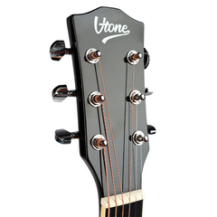 V-TONE VEAG1 CE BK chitarra elettroacustica 4/4 dreadnought cutaway nera