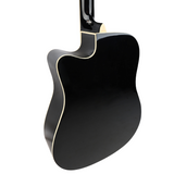 V-TONE VEAG1 CE BK elektro-akustisk guitar 4/4 dreadnought cutaway sort