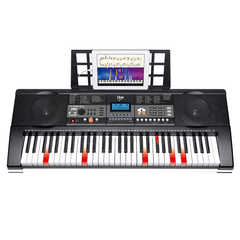 V-TONE VK-500 61L Tastiere – 61 tasti con funzione di apprendimento LED per bambini e principianti
