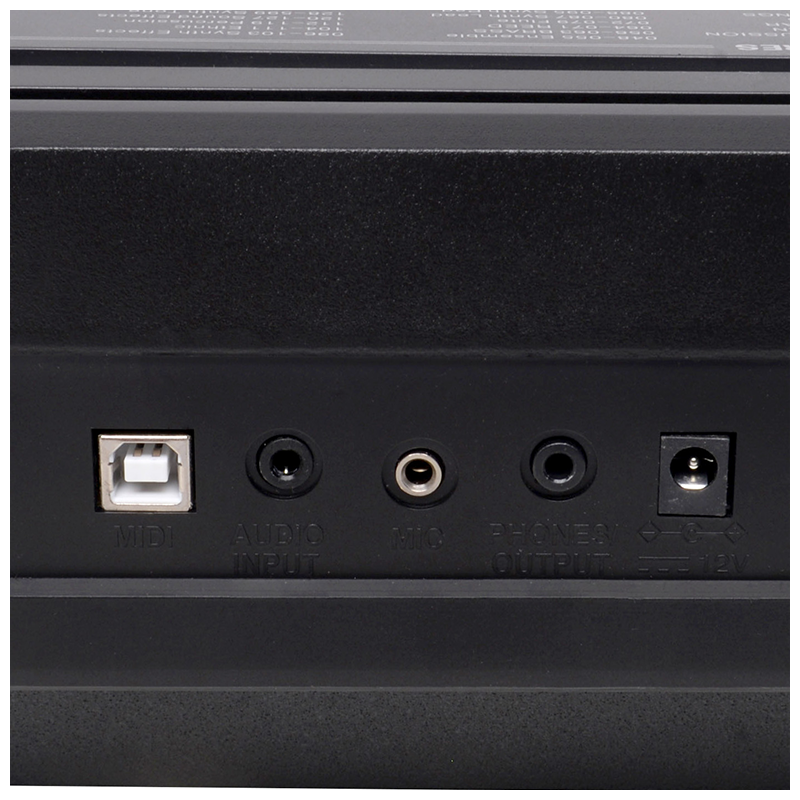 V-TONE VK-500 61L Tastiere – 61 tasti con funzione di apprendimento LED per bambini e principianti