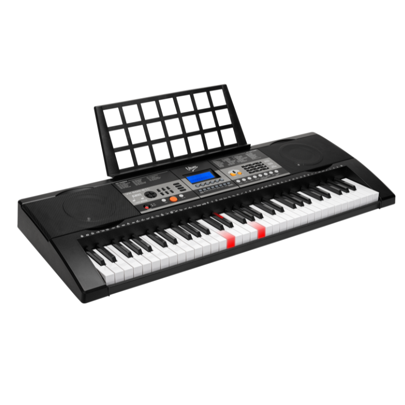 V-TONE VK-500 61L Tastiere – 61 tasti con funzione di apprendimento LED per bambini e principianti
