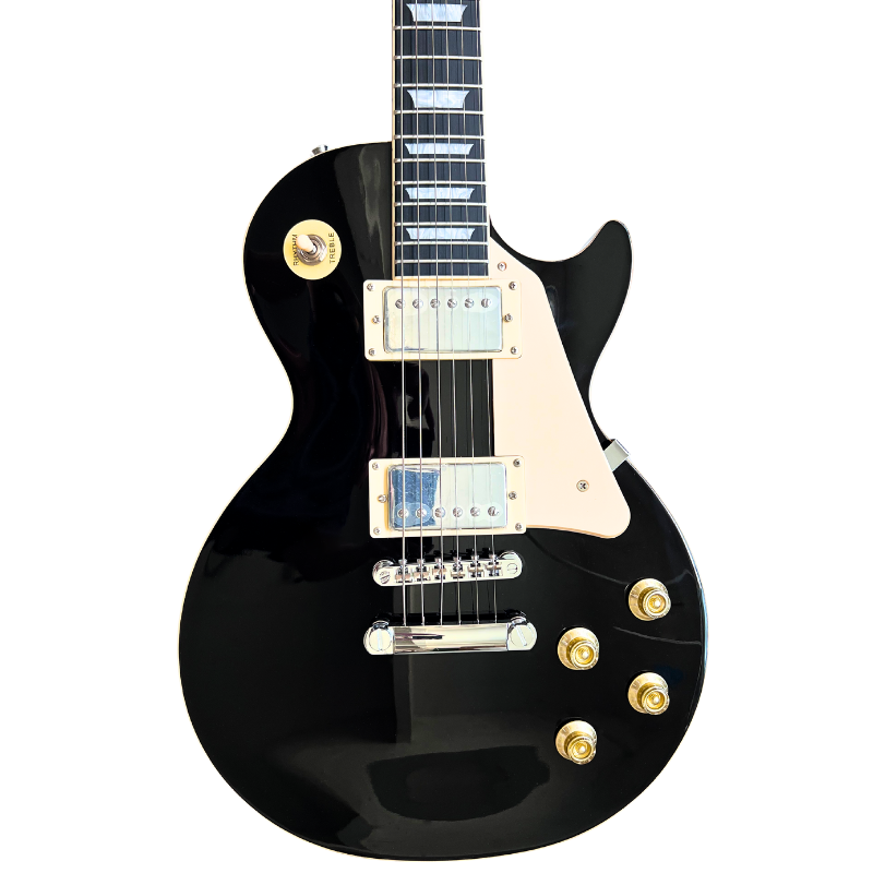 V-TONE VLP1 BK Chitarre elettrica 4/4 Les Paul HH – Black Gloss