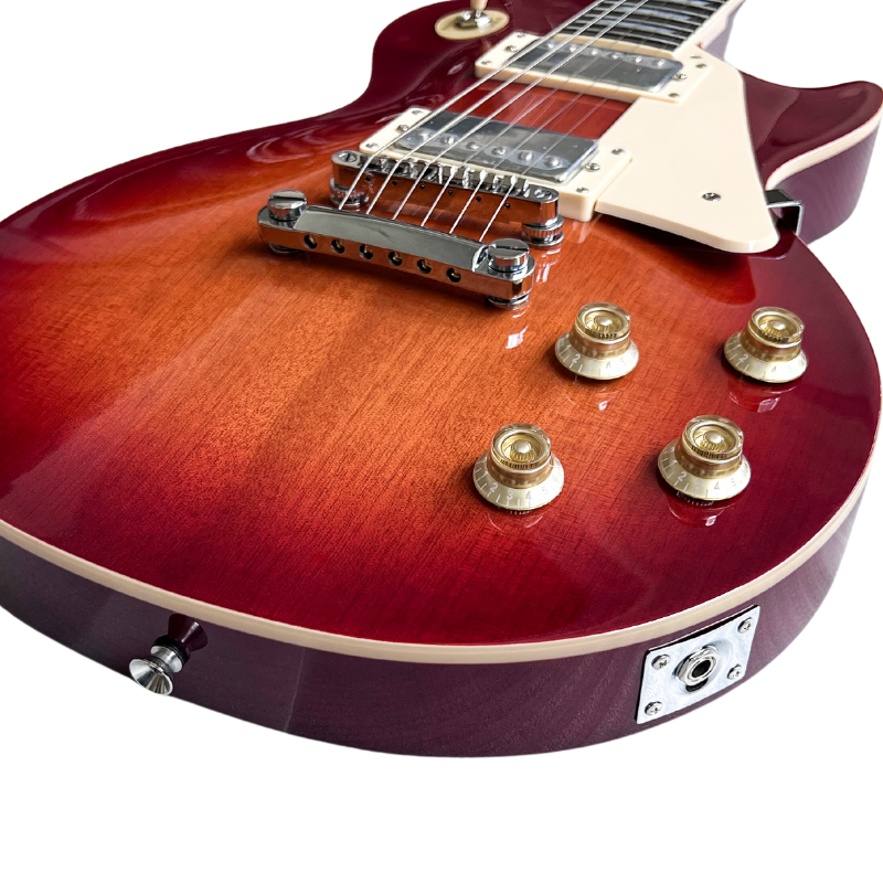 V-TONE VLP1 BS Chitarra elettrica 4/4 Les Paul Honey-Wine