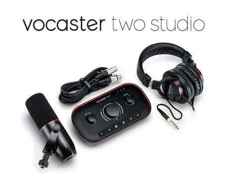 Focusrite Vocaster Two Studio Podcaster Schede Audio