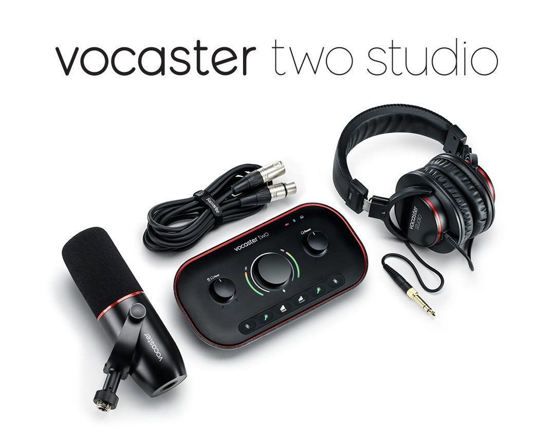 Focusrite Vocaster Two Studio Podcaster Schede Audio