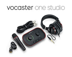 Focusrite Vocaster One Studio Podcaster Schede Audio