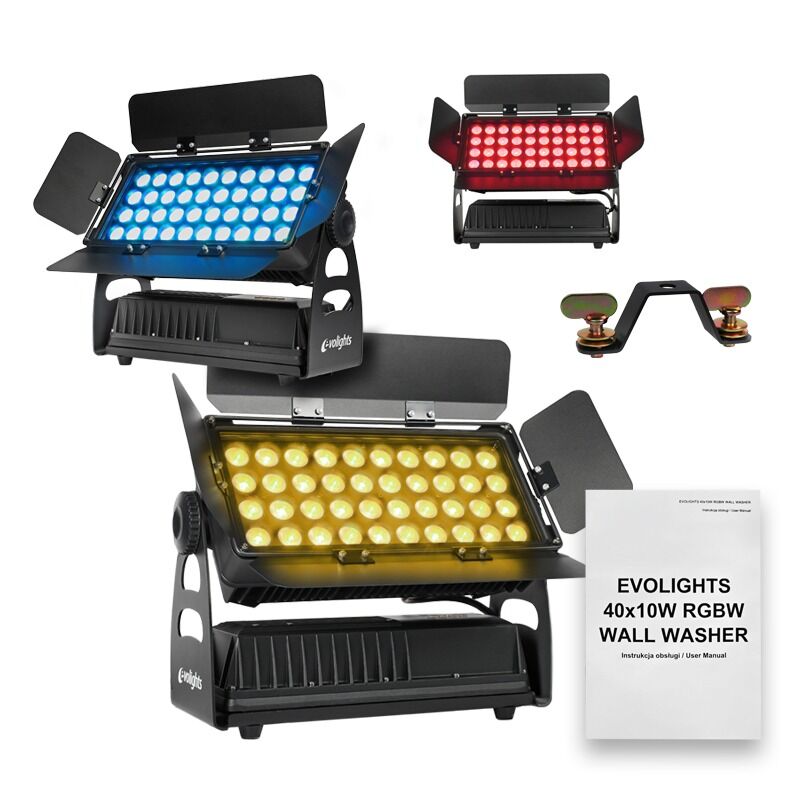 Evolights 40x10W RGBW Wall Washer - IP65