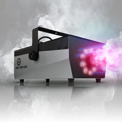 Light4Me Fog 1200 LED V2 Macchina del Fumo 1200W con RGBW LED e DMX