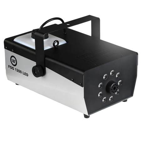 Light4Me Fog 1200 LED V2 Macchina del Fumo 1200W con RGBW LED e DMX