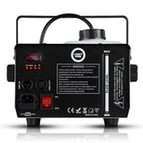 Light4Me Fog 1200 LED V2 Macchina del Fumo 1200W con RGBW LED e DMX