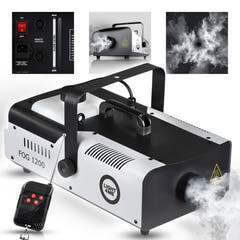 Light4Me Fog 1200 Macchina del Fumo 1200W con telecomando wireless e cablato