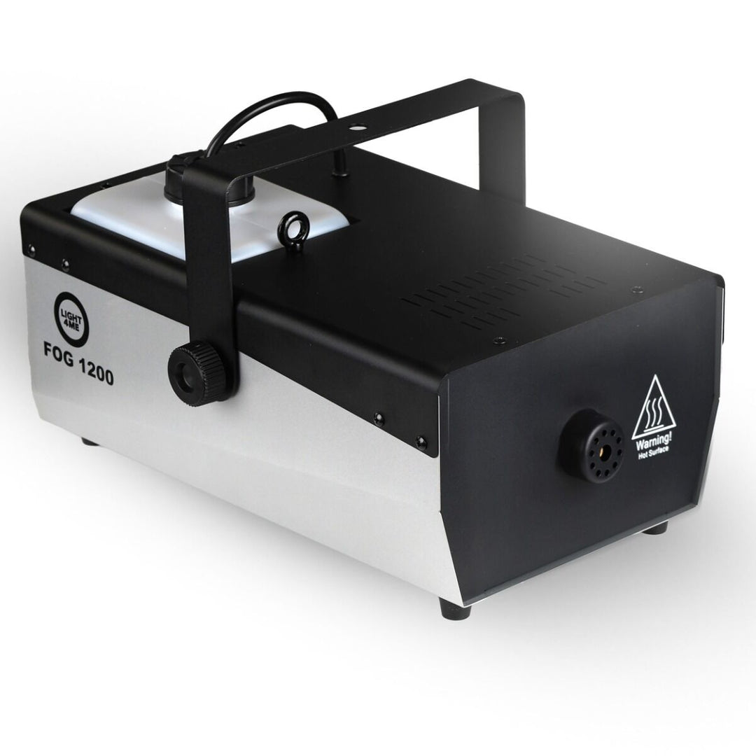 Light4Me Fog 1200 V2 Macchina del Fumo 1200W con telecomando wireless e DMX