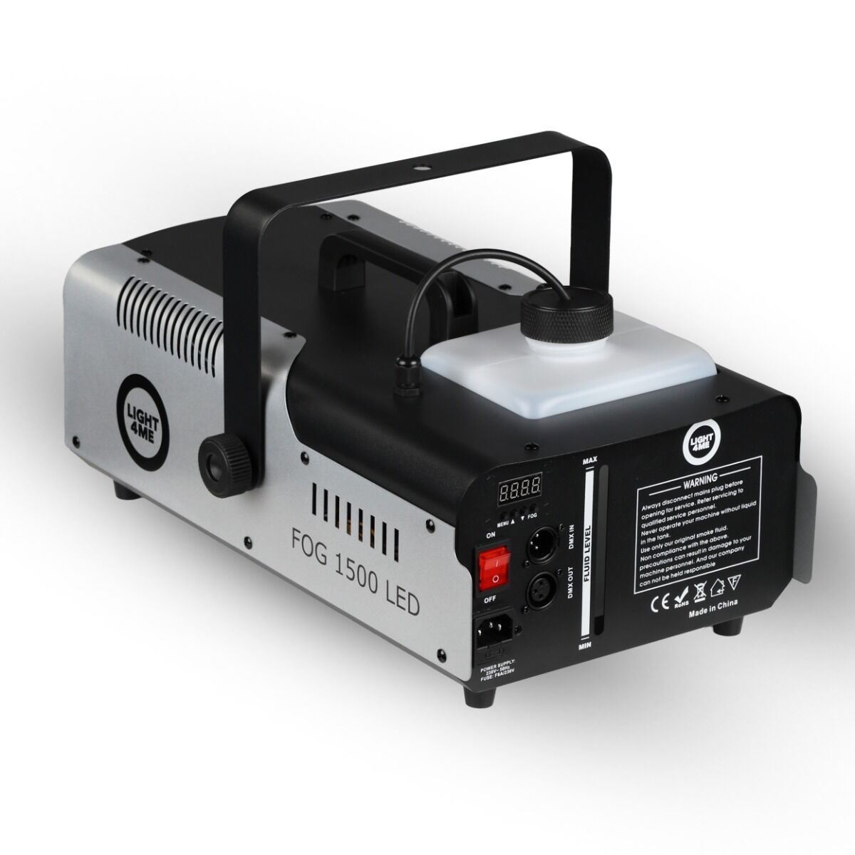 Light4Me LED Røgmaskine + DMX (1500W)