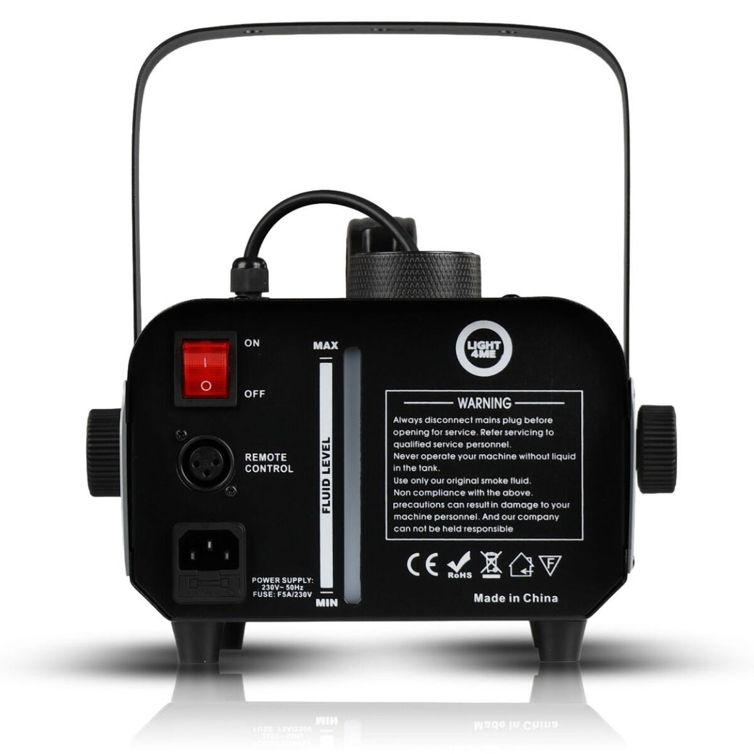 Light4Me Fog 900 Macchina del Fumo 900W con telecomando wireless