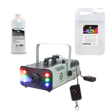 Light4Me FM 1500 LED Macchina del Fumo 1500W Bundle