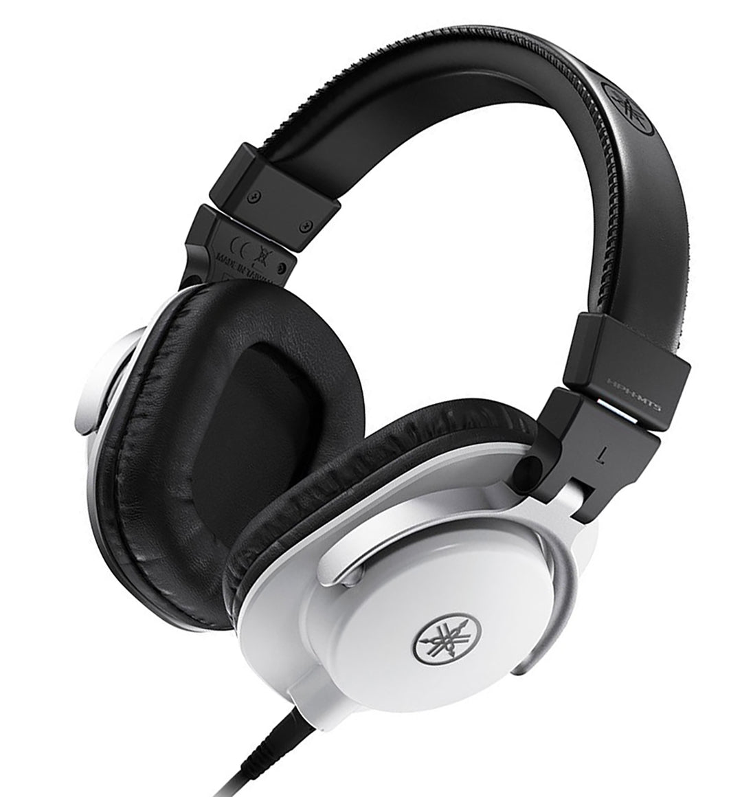 Yamaha HPH-MT5 Cuffie da Studio (Bianco)