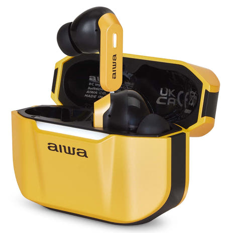 Aiwa ETWS-330YL auricolari TWS, Giallo