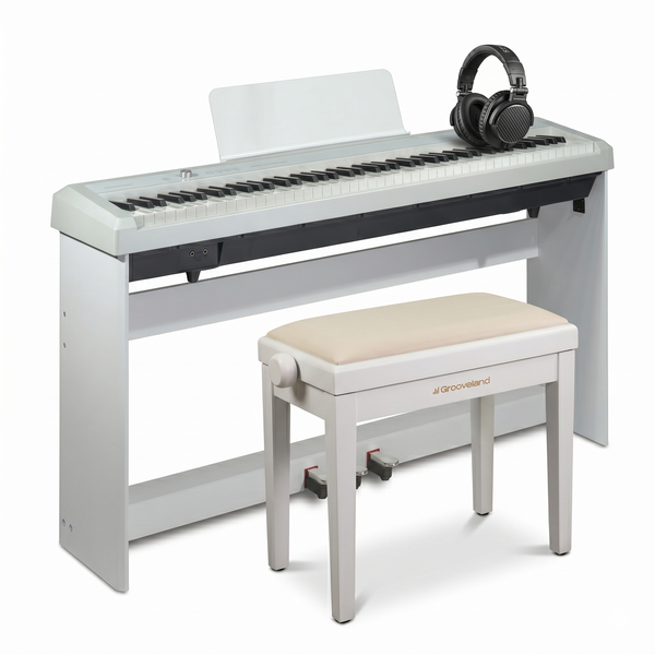 Grooveland P450 Pacchetto completo per pianoforte (Bianco)