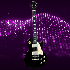 V-TONE VLP1 BK Chitarre elettrica 4/4 Les Paul HH – Black Gloss